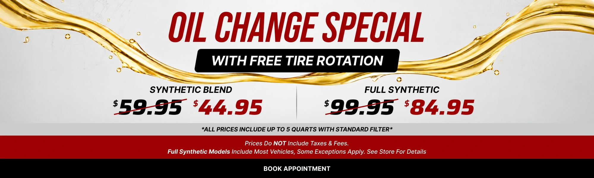 Oil change special at Old Hickory Car Care Center